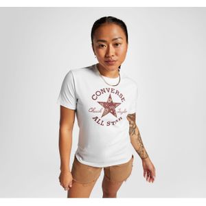 Converse T-shirt WOMEN'S CONVERSE FLORAL PATCH T-SHIRT