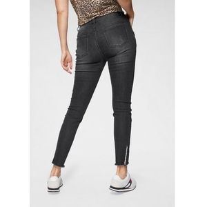 Aniston CASUAL Skinny fit jeans met vernietigde werking