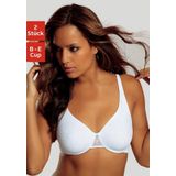 Nuance T-shirt-bh met beugel en naadloze, dubbellaagse cups (Set van 2)