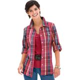 Casual Looks Geruite blouse