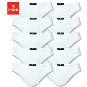 H.I.S Slip elastische katoenkwaliteit (set, 10 stuks)