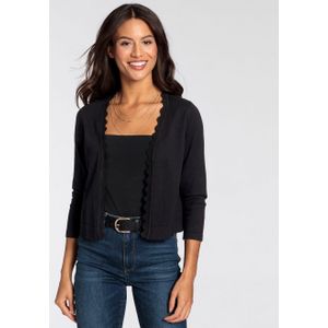 Laura Scott Cardigan met elegant schulprandje - nieuwe collectie