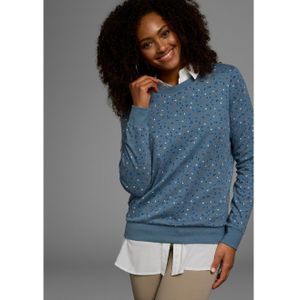 KangaROOS Sweatshirt Lange mouwen, bedrukt, ronde hals, van interlockmateriaal
