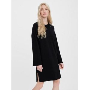 Vero Moda Gebreide jurk VMGOLDNEEDLE WIDE LS ONCK DRESS REP LCS