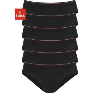 H.I.S Bikinibroekje elastische katoenkwaliteit (set, 6 stuks)