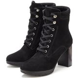 Lascana Highheel-laarsjes Hoge veterschoenen