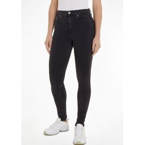 TOMMY JEANS Skinny fit Jeans SYLVIA HR SSKN CG4 met logo badge en label vlaggen