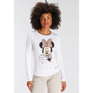 KangaROOS Shirt met lange mouwen met gelicentieerde mickey mouse print