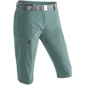 Maier Sports Capribroek Inara slim 3/4 Dames wandelbroek, ademende outdoorbroek, 3/4 broek met 3 zakken