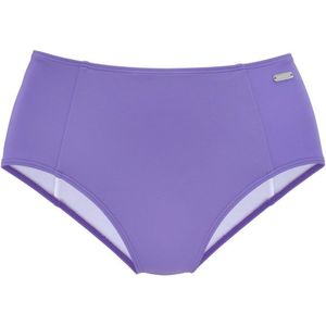 Venice Beach Highwaist-bikinibroekje Planeet in trendy belijning