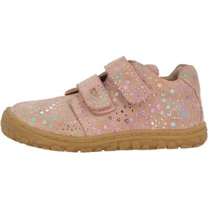 Lurchi Barefootschoenen NOAH BAREFOOT , klittenbandschoen, gekleurde glitterprint, maat sjabloon te downloaden