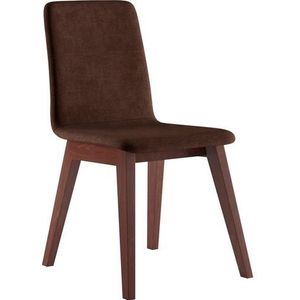 INOSIGN Stoel Sandy met verschillende stoelpootkleuren en kleurvarianten, zithoogte 47 cm (2 stuks)