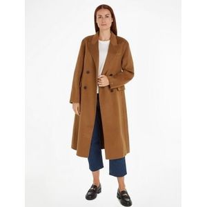 Tommy Hilfiger Winterjas MD DF WOOL BLEND DB COAT met tommy hilfiger logoborduursel