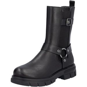 Rieker Chelsea-boots bikerboots, instap enkellaars met binnenrits