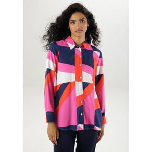 Aniston SELECTED Overhemdblouse met grafisch patroon in felle kleuren