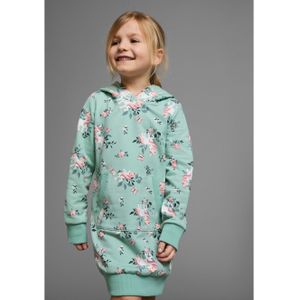 KIDSWORLD Sweatjurk Eenhoorn tot halverwege de bovenbenen, meisjesachtige stijl
