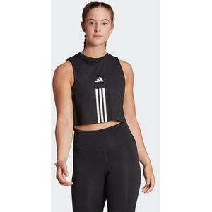 adidas Performance Tanktop TRAIN ESSENTIALS TRAIN COTTON 3-STRIPE CROP