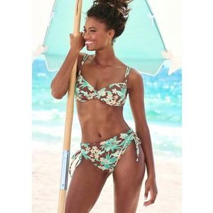 s.Oliver RED LABEL Beachwear Beugelbikini Bloemen design