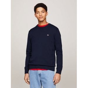 TOMMY JEANS Trui met ronde hals TJM SLIM ESSENTIAL LIGHT SWEATER