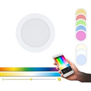 EGLO Inbouwlamp FUEVA-C EGLO CONNECT, bediening via app + afstandsbediening, BLE, CCT, RGB