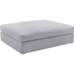 Home affaire Hocker Soft&Cosy XXL van ribfluweel