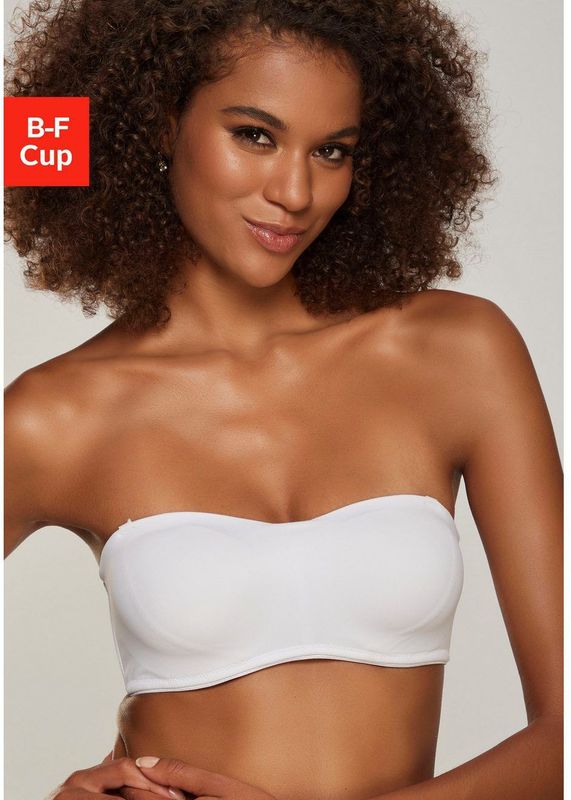 Lascana T-shirt-bh zonder schaal met afneembare bandjes, basic lingerie