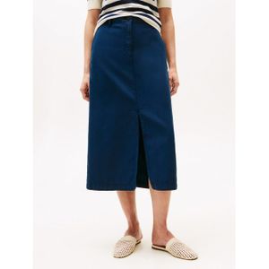 Tommy Hilfiger Geweven rok CO TENCEL MIDI SKIRT