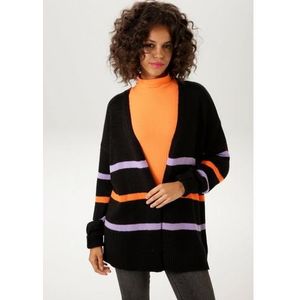 Aniston CASUAL Vest met vrolijke kleurrijke strepen - nieuwe collectie