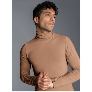 Coltrui - Hazelnoot - 94% Viscose 6% Elastaan - Lange Mouwen