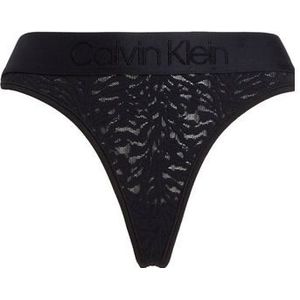 Calvin Klein String THONG met ck-logo op de tailleband