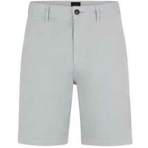 Boss Orange Chino slim-Shorts met contrastdetails