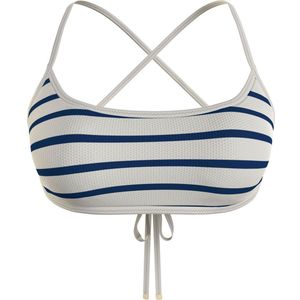 Tommy Hilfiger Swimwear Bustierbikinitop BRALETTE PIQUE met gestreept patroon