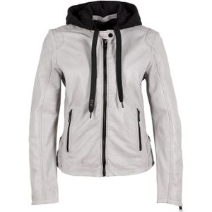 OTTO Mauritius Leren jack G2WAlya SF met bijpassende capuchon, rits