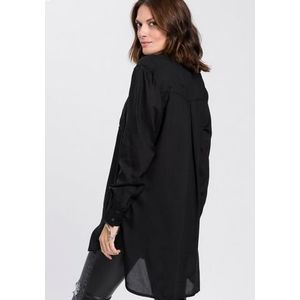 Boysen's Lange blouse met diepe zijsplitten