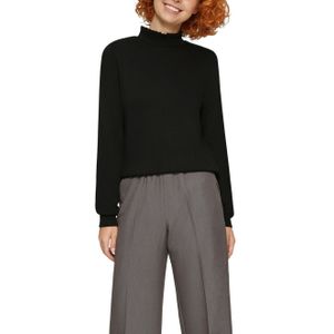 Q/S designed by Sweatshirt met gegolfde kraag