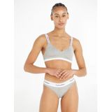 Calvin Klein Bralette-bh met ck-logo op de tailleband en schouderbandjes