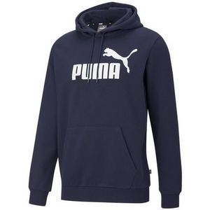 Trui Puma Men Essentials Big Logo Hoodie Blue