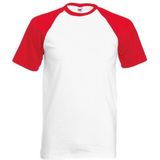 Fruit of the Loom T-shirt »Herren Baseball , kurzärmlig«