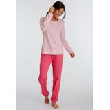 Vivance Dreams Pyjama met strepen van voorgeverfd garen (set, 2-delig)