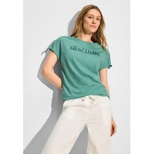 Cecil T-shirt met burn-out patroon