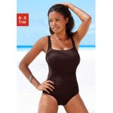 Lascana Badpak met plooien en modellerend effect