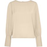 Lascana Blouse met lange mouwen met knoopsluiting achter, elegante damesblouse, business-look