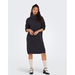 Only Gebreide jurk ONLSILLY LS ROLLNECK DRESS BF KNT