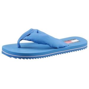 TOMMY JEANS Teenslippers FLAG EVA BEACH SANDAL met gewatteerde bandages