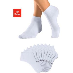 H.I.S Korte sokken met ingebreide symbolen (set, 10 paar)