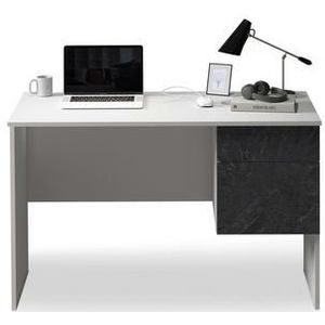 INOSIGN Bureau Coro, kleine computertisch, bureautafel met 1 deur & 1 lade, breedte 110 cm, made in italy