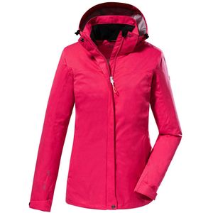 Killtec Outdoorjack KOS 133 KG WMN JCKT waterdichte functionele jas in korte maat: verkorte mouwen en romp