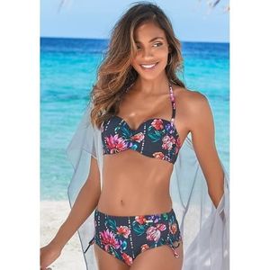 Sunseeker Beugelbikinitop in bandeaumodel Modern met bloemenprint