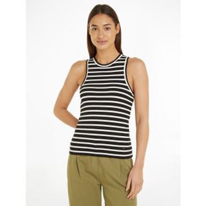 Tommy Hilfiger Tanktop SLIM 5X2 RIB STRIPE TANK NS