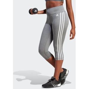 adidas Performance Trainingstights TRAIN essentials 3-strepen HIGHWAISTED 3/4 (1-delig)